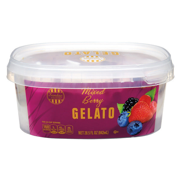 Sundae Shoppe Mixed Berry Gelato. 28.5 fl oz