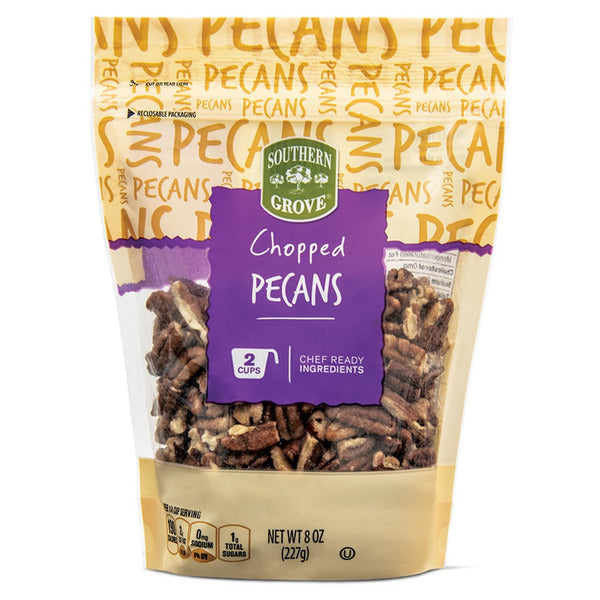 Southern Grove Chopped Pecans 8 oz