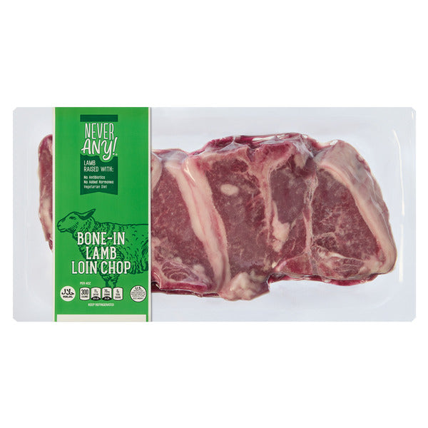 Never Any! Lamb Loin Chops 1.0 lb
