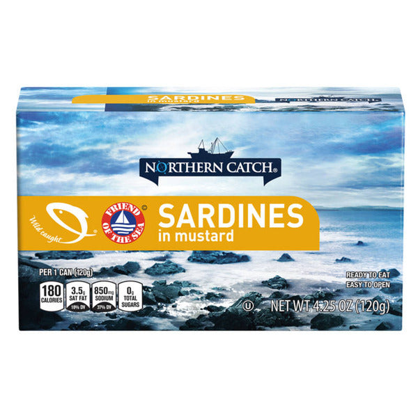 Northern Catch Sardines in Mustard Sauce 3.75 oz