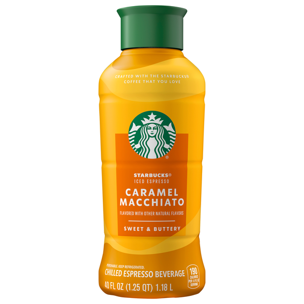 Starbucks Caramel Macchiato Iced Espresso 40 fl oz