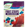 Simply Nature Wildberry Fruit Strips - 21 Count 10.5 oz