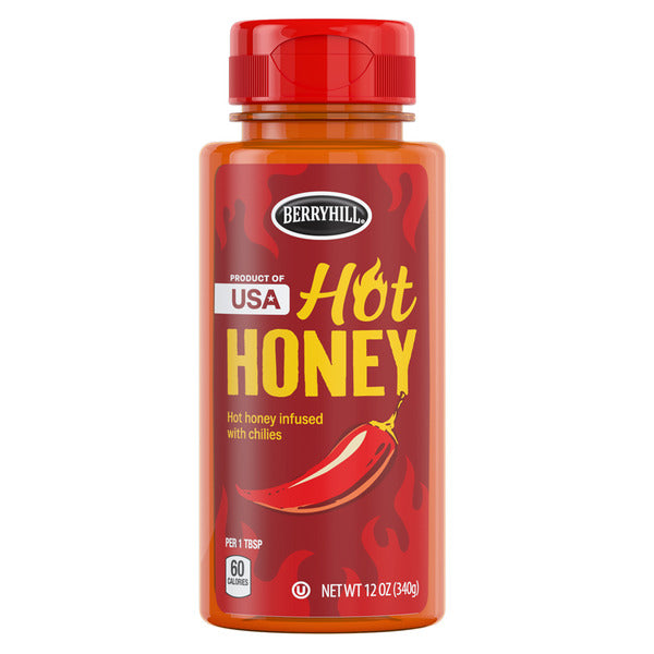 Berryhill Hot Honey Infused with Chilies 12 oz