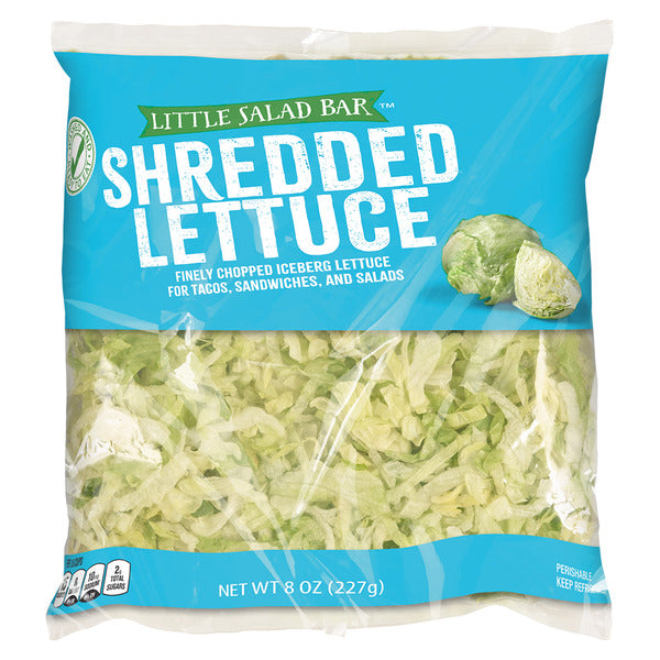 Little Salad Bar Shredded Lettuce 8 oz