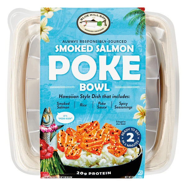 Blue Hill Bay Smoked Salmon Poke Bowl Blue Hill Bay Smoked Salmon Poke Bowl 8.8 oz
