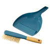 Easy Home Blue Premium Dustpan and Brush Set 1 each