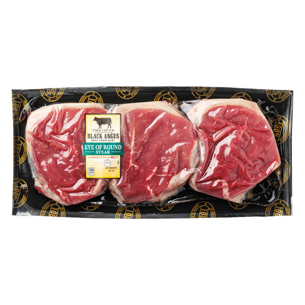 USDA Choice Black Angus Eye of Round Steak, 1.0 lb