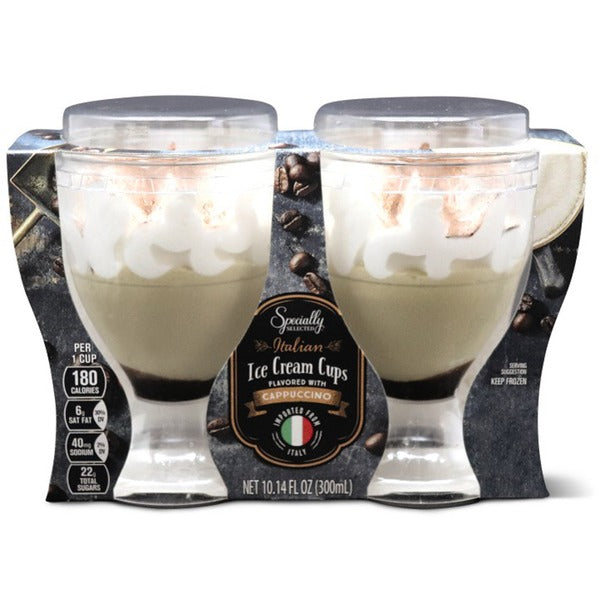 Sundae Shoppe Italian Gelato Cups, Cappuccino
