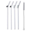 The Halloween Collection Glass Skull Straws - 4pk 1 each