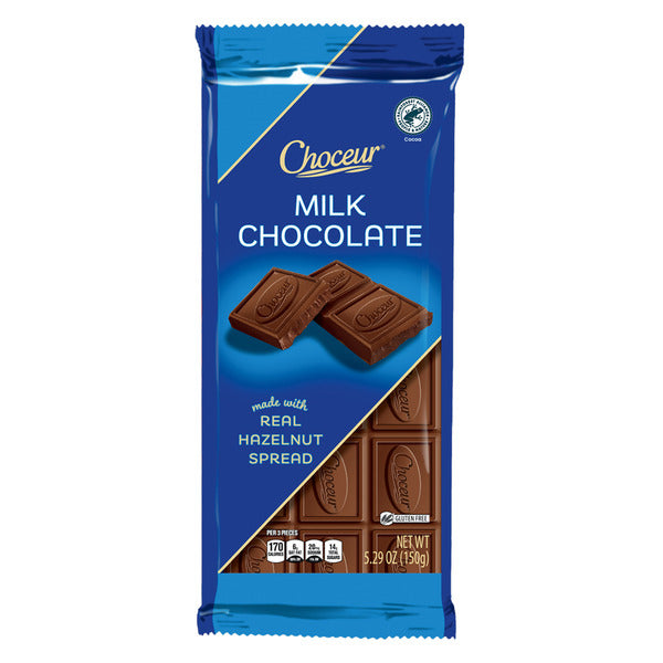 Choceur Milk Chocolate with Real Hazelnut Spread 5.29 oz