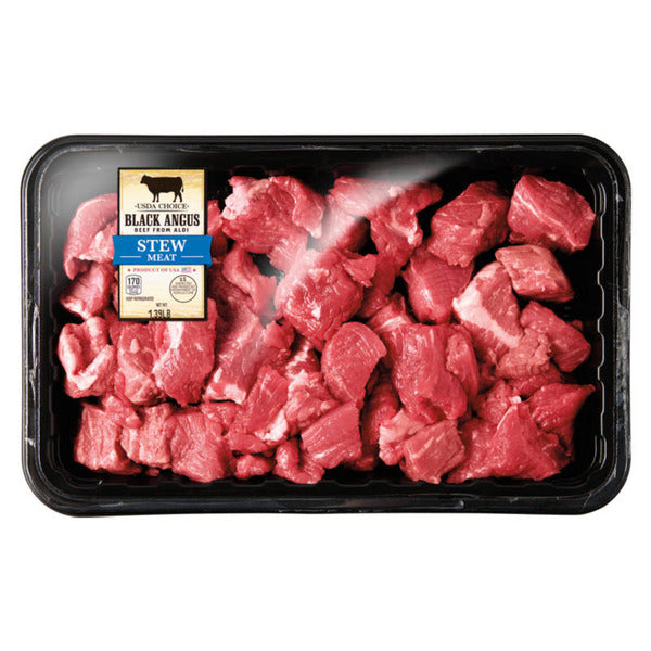 USDA Choice Black Angus Stew Meat, 1.5 lb