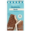 Sundae Shoppe Vanilla Ice Cream Sandwiches - 12 count 42 fl oz