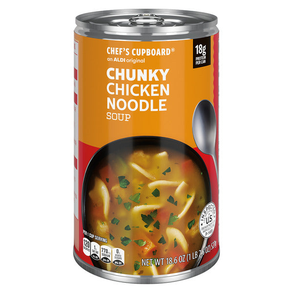 Chef's Cupboard Chunky Chicken Noodle Soup 18.6 oz