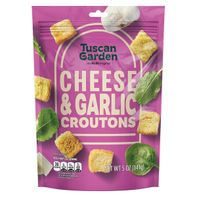 Tuscan Garden Cheese & Garlic Croutons 5 oz