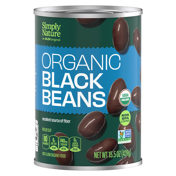 Simply Nature Organic Black Beans 15.5 oz
