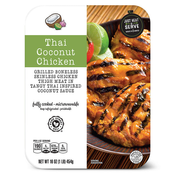 Park Street Deli Thai-Inspired Coconut Chicken 16 oz