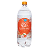 Puraqua Peach Sparkling Flavored Water 33.8 fl oz