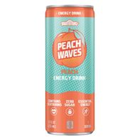Summit Peach Waves Energy Drink 12