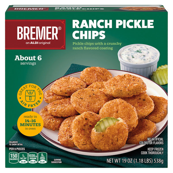 Bremer Ranch Pickle Chips 19 oz
