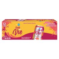 PurAqua Grapefruit Belle Vie Sparkling Flavored Water 12