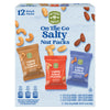Southern Grove On The Go Salty Variety Nut Packs - 12 Snack Packs 10.8 oz