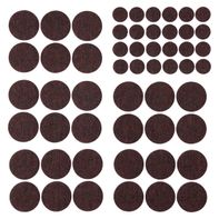 Workzone Brown Felt Pads 1 each