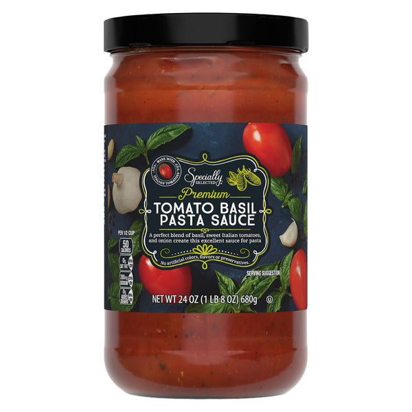 Specially Selected Premium Tomato Basil Pasta Sauce 24 oz