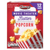 Clancy's Movie Theater Butter Popcorn - 12 Bags 2.5 oz