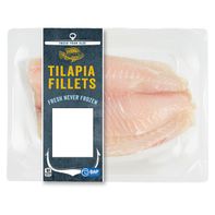 Tilapia Fillets, per lb About 0.75 lb