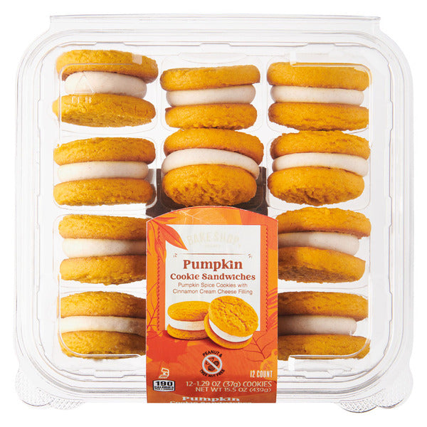 Bake Shop Pumpkin Cookie Sandwiches 15.5 oz