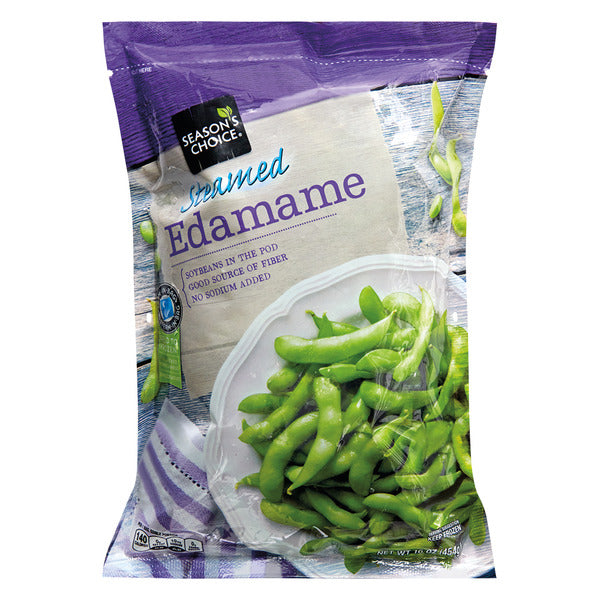Season's Choice Frozen Steamed Edamame 16 oz