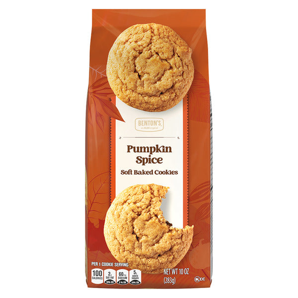 Benton's Pumpkin Spice Soft Baked Cookies 10 oz