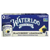 WATERLOO BlackBerry Lemonade Sparkling Water 12