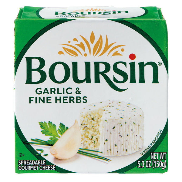 Boursin Garlic & Fine Herb Gournay Cheese 5.3 oz