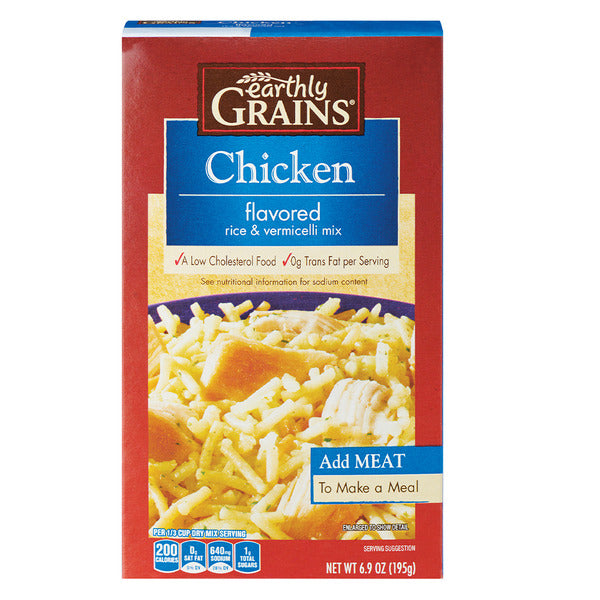 Earthly Grains Chicken Flavored Rice & Vermicelli Mix 3.9 oz