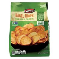 Clancy's Roasted Garlic Bagel Chips 6 oz