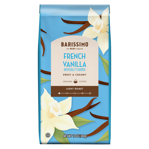 Barissimo French Vanilla Light Roast Ground Coffee 12 oz
