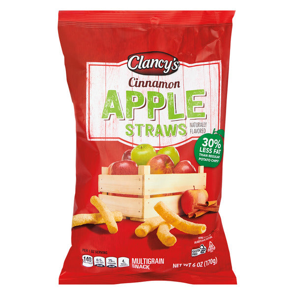 Clancy's Cinnamon Apple Straws 6 oz