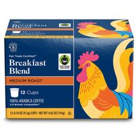Barissimo Breakfast Blend Medium Roast Coffee Cups - 12 Cups 4.23 oz