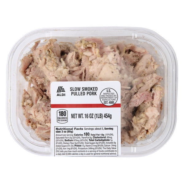 Slow Smoked Pulled Pork 16 oz
