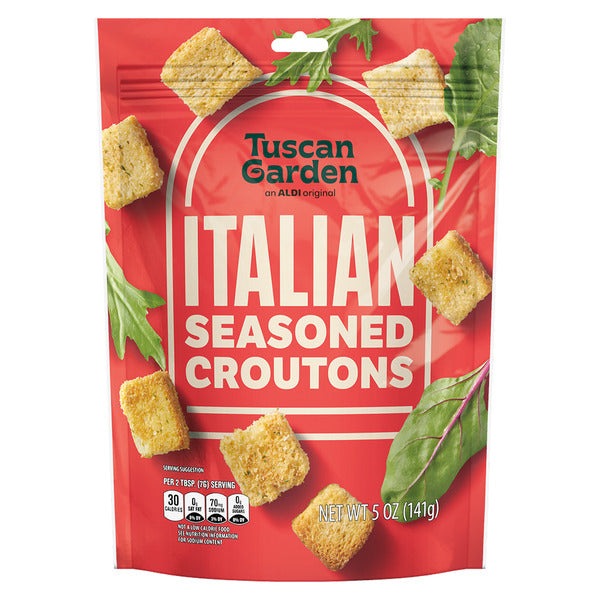 Tuscan Garden Italian Herb Seasoned Croutons 5 oz