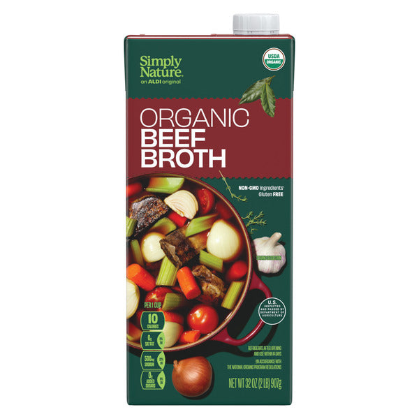 Simply Nature Organic Beef Broth 32 oz