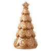 Merry Moments Ceramic Gingerbread Tree with Snowflake Star 1 each
