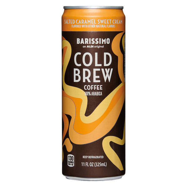 Barissimo Salted Caramel Sweet Cream Cold Brew Coffee 11 fl oz