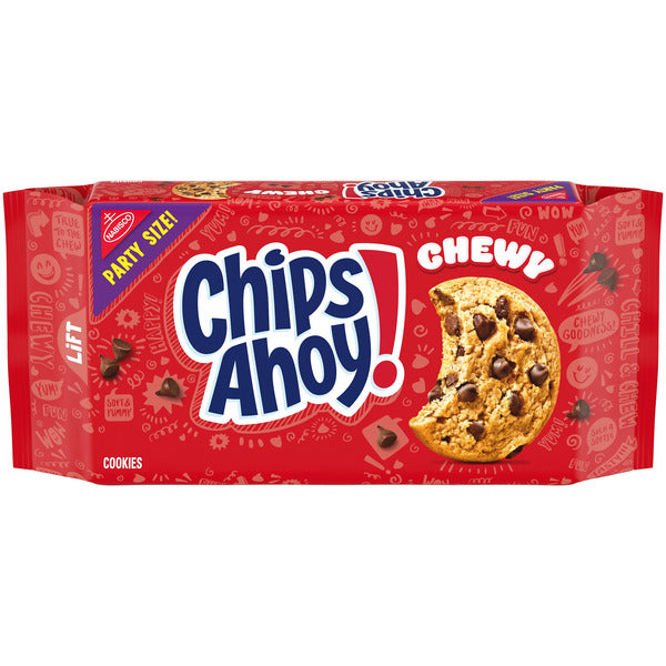 Nabisco Party Size Chewy Chips Ahoy Cookies 26 oz