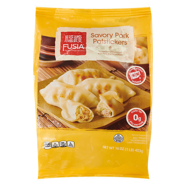 Fusia Asian Inspirations Savory Pork Potstickers 16 oz