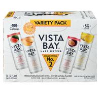 Vista Bay Hard Seltzer Variety Pack - 12 Pack, 12 fl oz Cans 144 fl oz