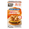 Breakfast Best Sausage, Egg & Cheese Croissant Sandwiches - 4 Count 18 oz