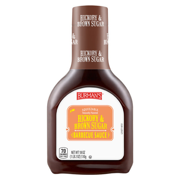 Burman's Hickory BBQ Sauce 18 oz