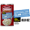 Campbell's Chunky New England Clam Chowder Soup, 18.8 oz Can 18.8 fl oz